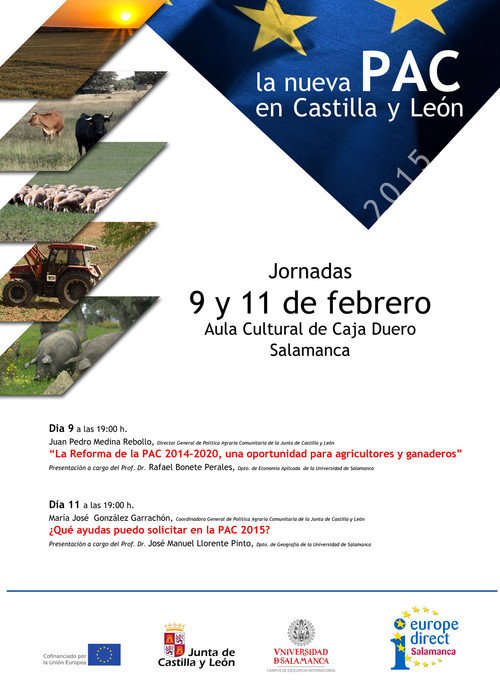 LA NUEVA PAC EN CASTILLA Y LEÓN. Jornadas Febrero 2015