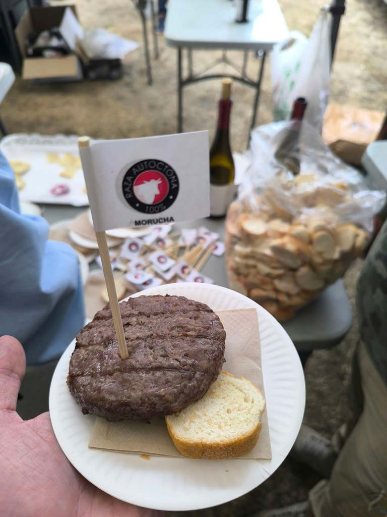 hamburguesas de raza morucha con carne de razas 100% autóctonas